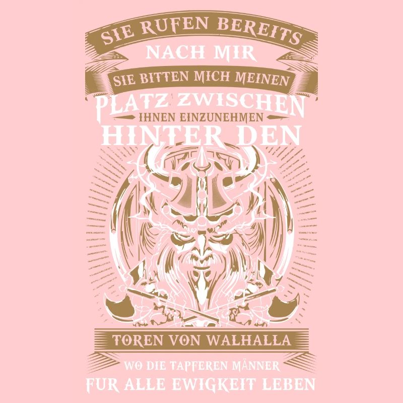 Sie warten bereits auf mich - Wikinger Design