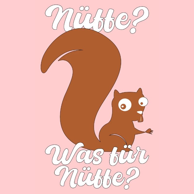 Eichhörnchen Nüsse Nuss Spruch Geschenk