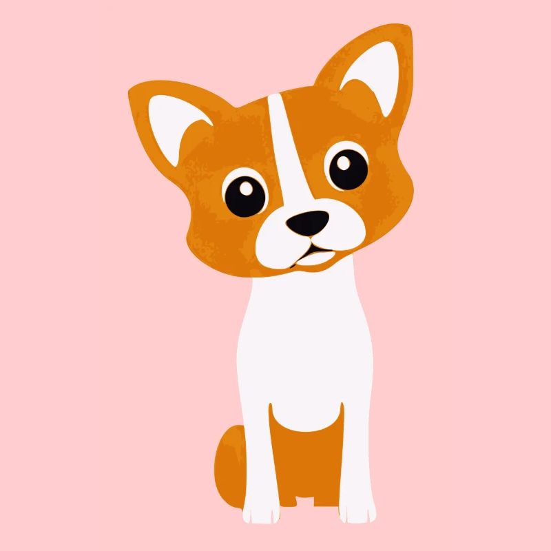 mignon Chibi Dog bébé chiot