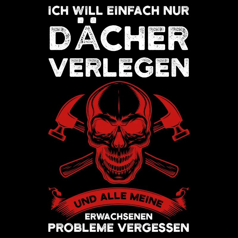 Dachdecker Beruf Dachdeckermeister Geschenk