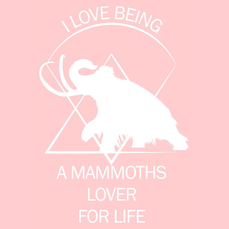 Lustiges Mammut Steinzeit Eiszeit Design Urzeit