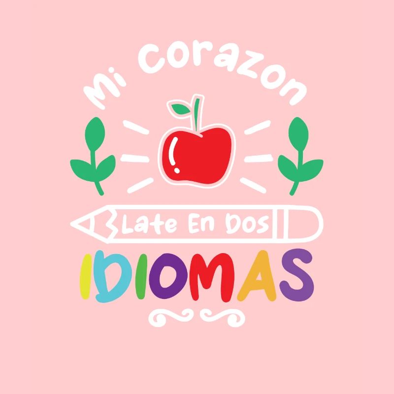 Mi Corazon Late En Dos Idiomas