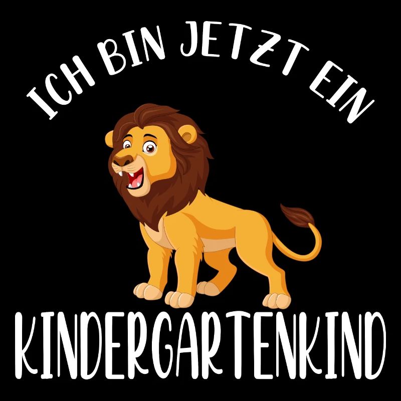 Ich bin jetzt ein Kindergartenkind Löwe