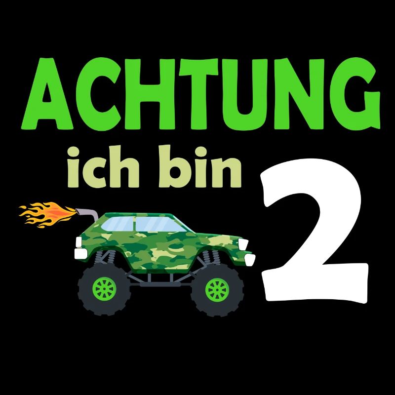 2. Geburtstag Achtung ich bin 2