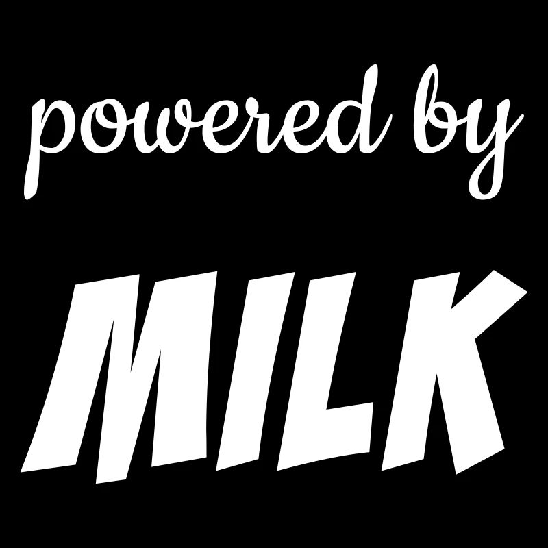 Powered by Milk - Black&White