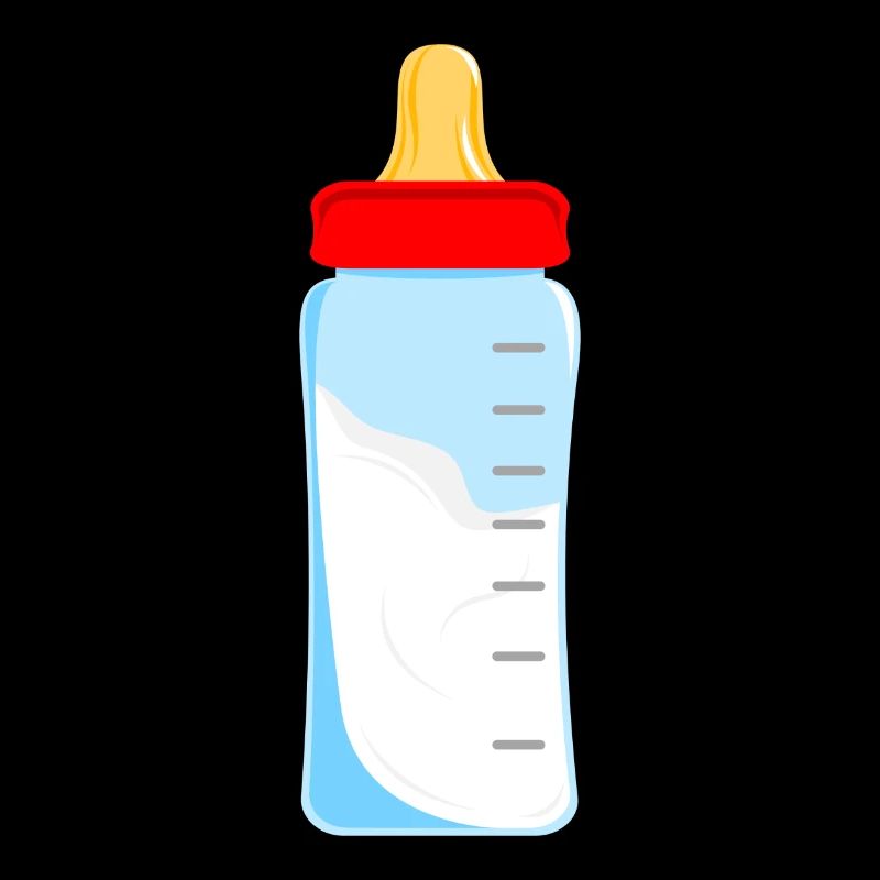 Baby Flasche Comic