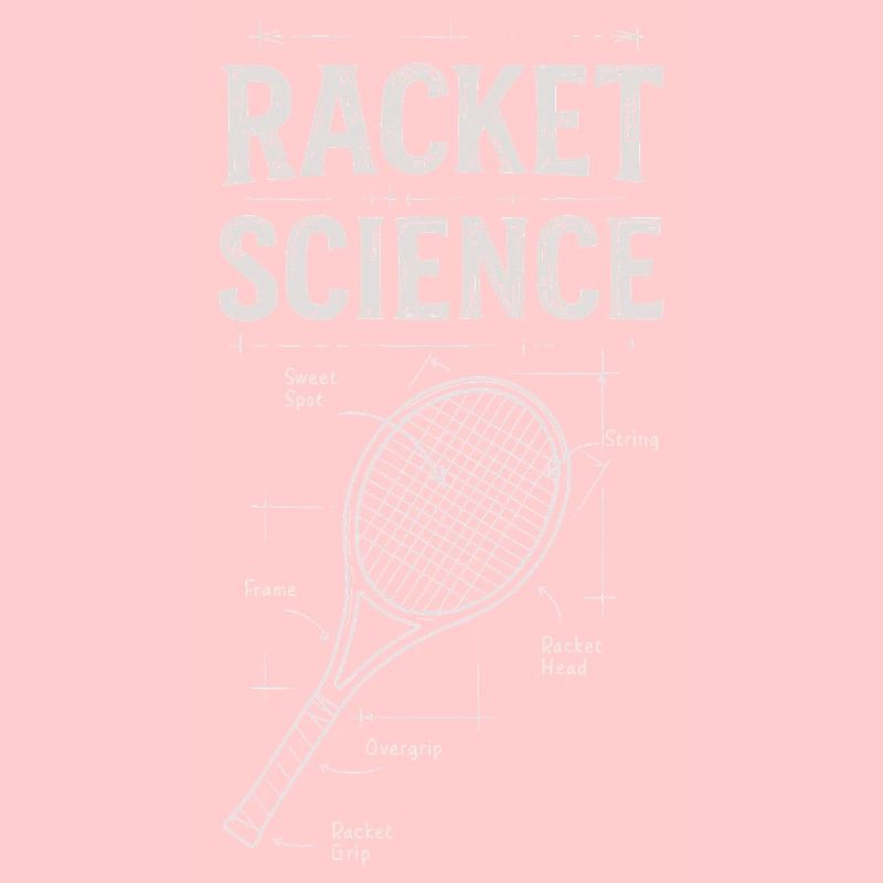 Racket Science - Tennis Racket fun Shirt