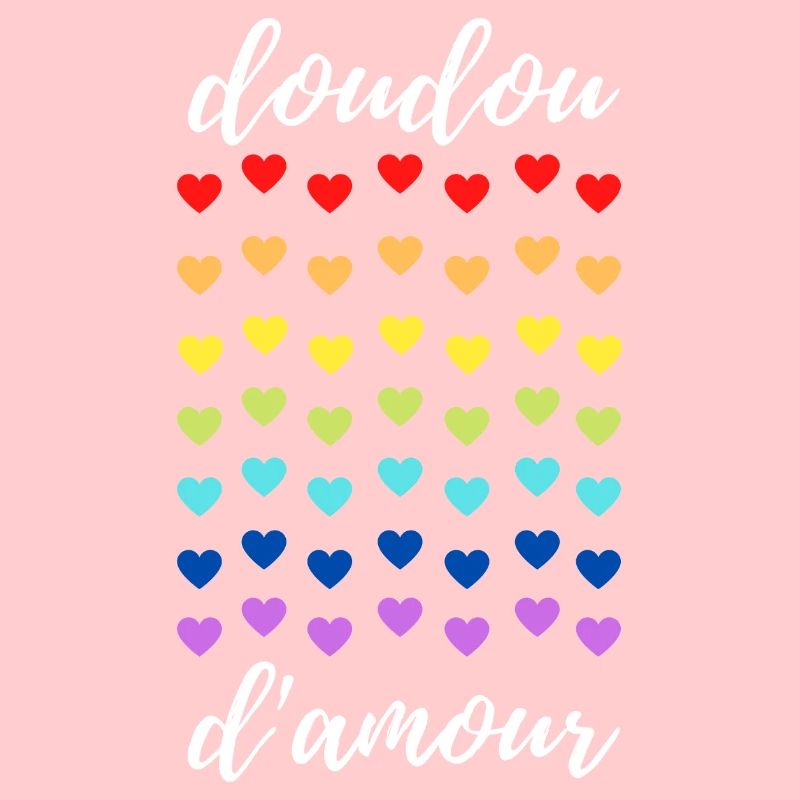 doudou d amour avec des cœurs