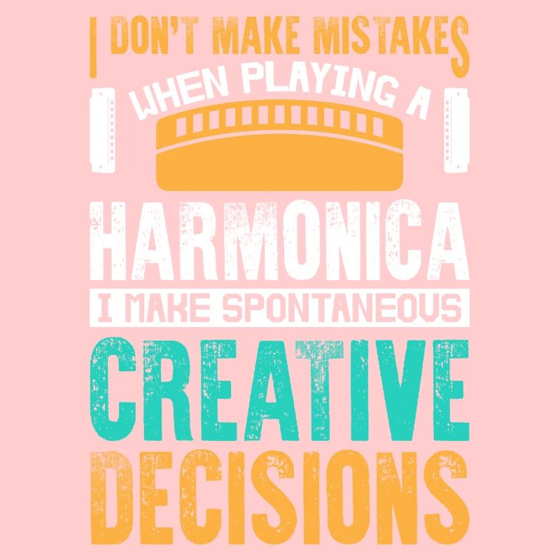 I Don't Make Mistakes When Playing Harmonica