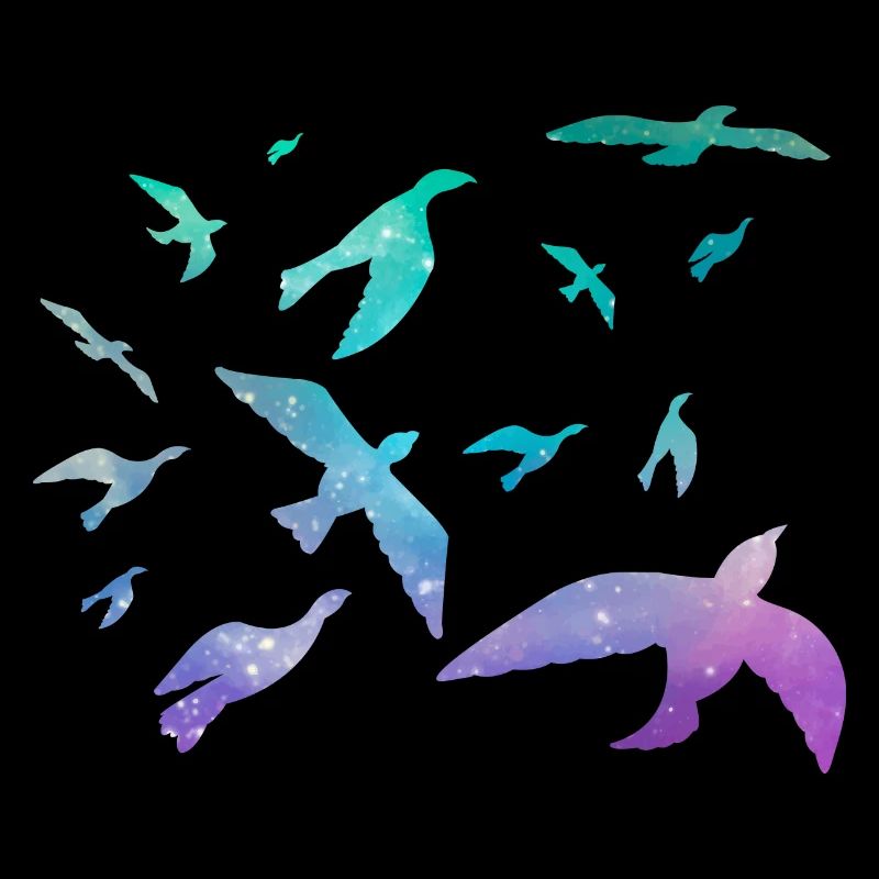 Fliegende Vögel