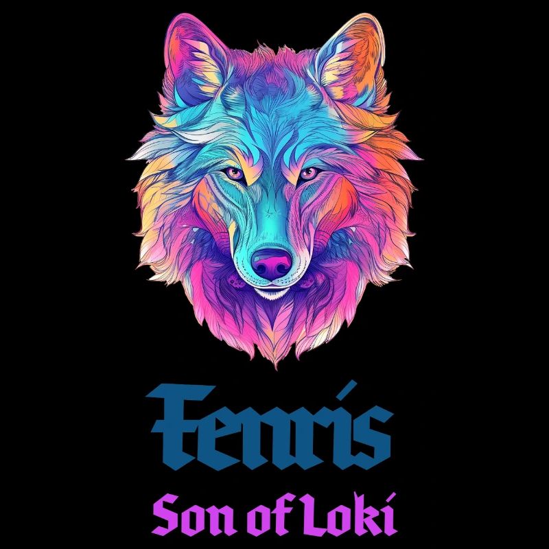 Der Fenriswolf, Kind des Loki