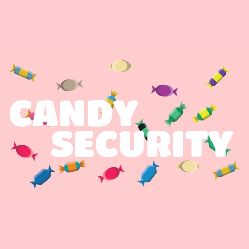 Candy Security Mom Dad Matching Birthday Costume