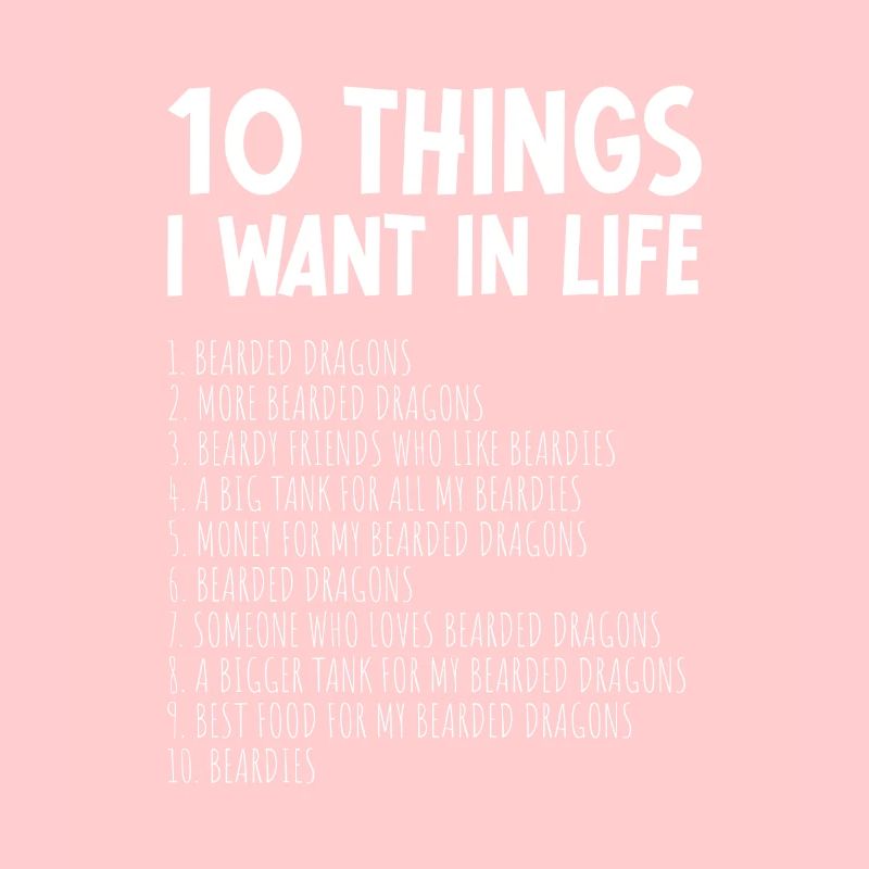 10 things I wish for in life Beard Ba