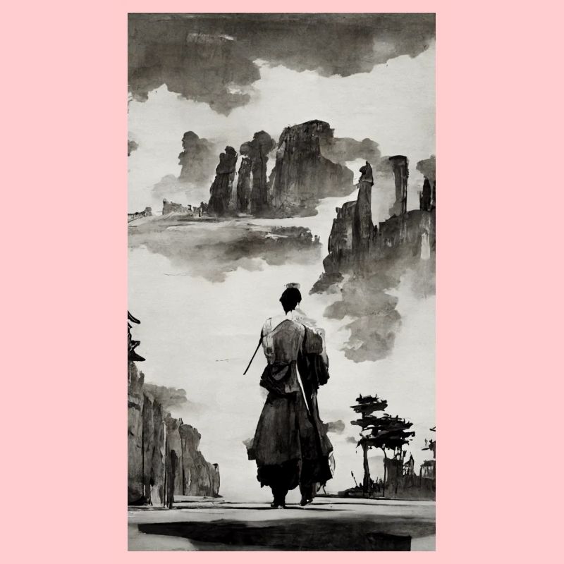 Samurai Japanisch Dunkel