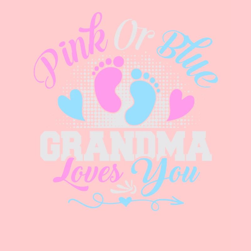 Rosa oder blaue Oma liebt dich Geschlecht enthülle