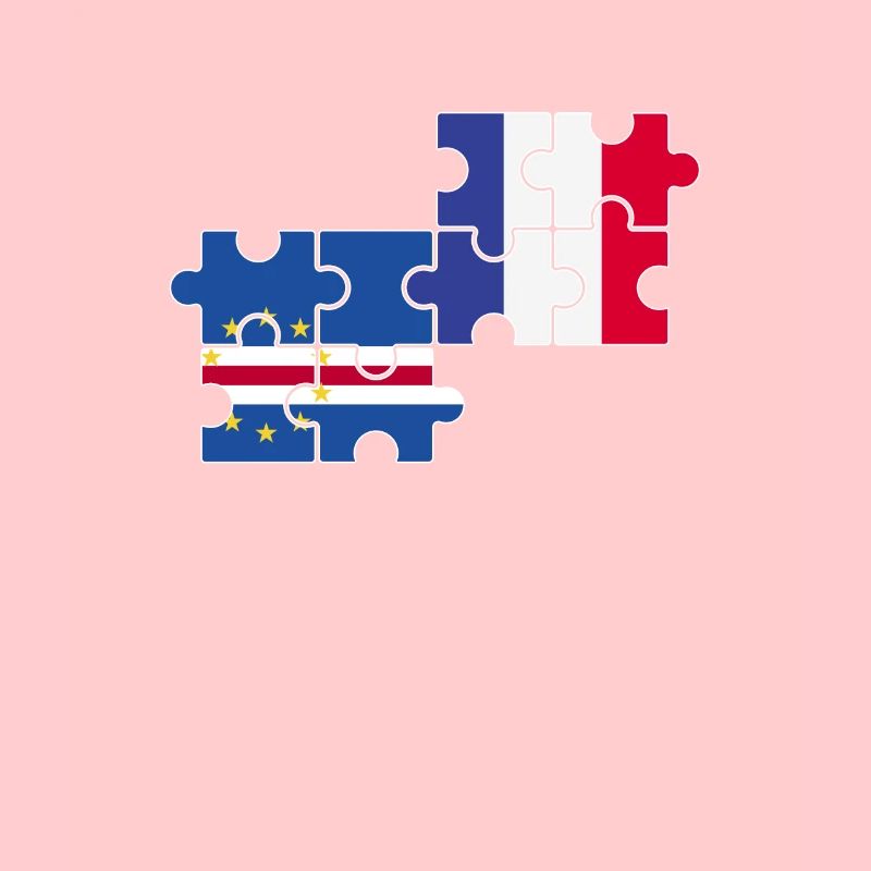 Cap-Vert France Drapeau Cap-Vert français