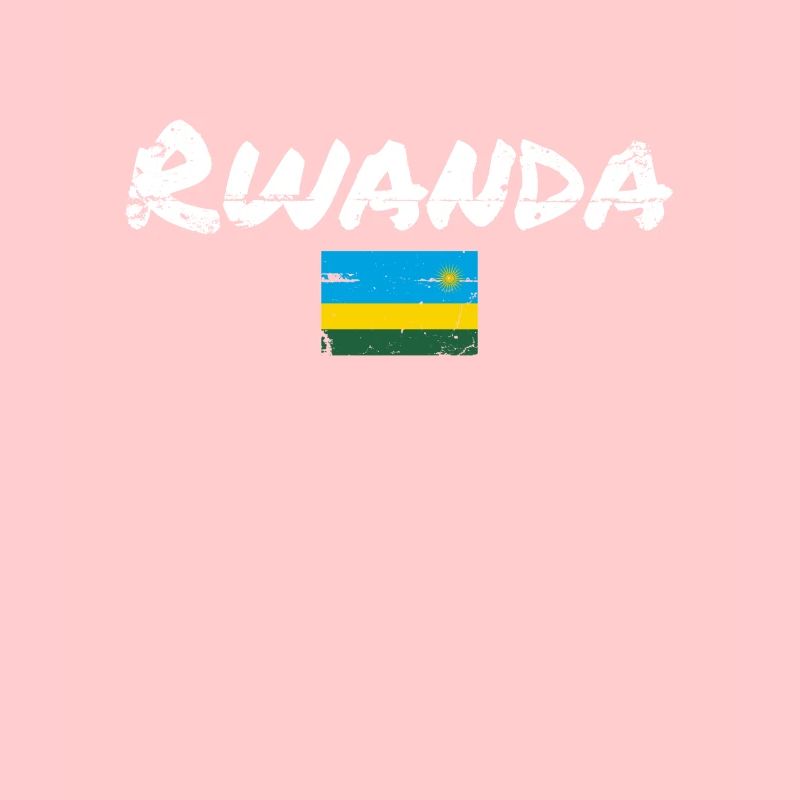 Rwanda Vintage drapeau rwandais rwandais