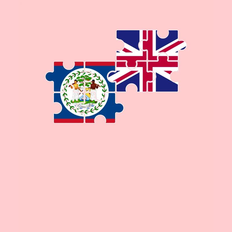 Belize Royaume-Uni Drapeau britannique du Belize