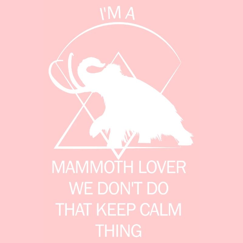 Lustiges Mammut Steinzeit Eiszeit Design Urzeit