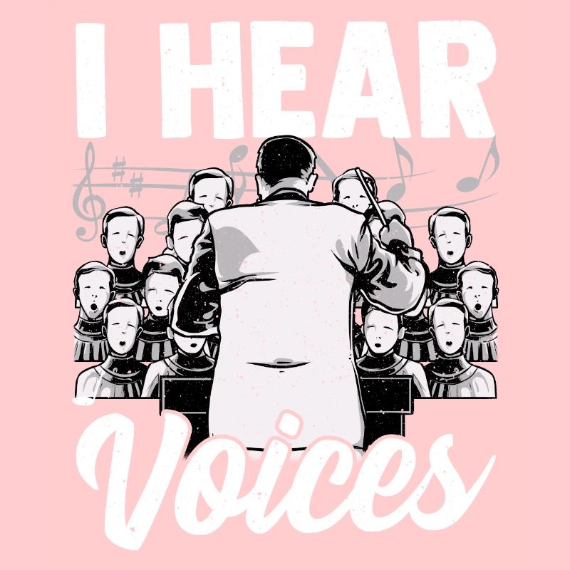 Chor Ich Höre Stimmen Chorleiter Dirigent