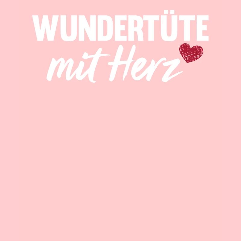 Wundertüte mit Herz Spruch