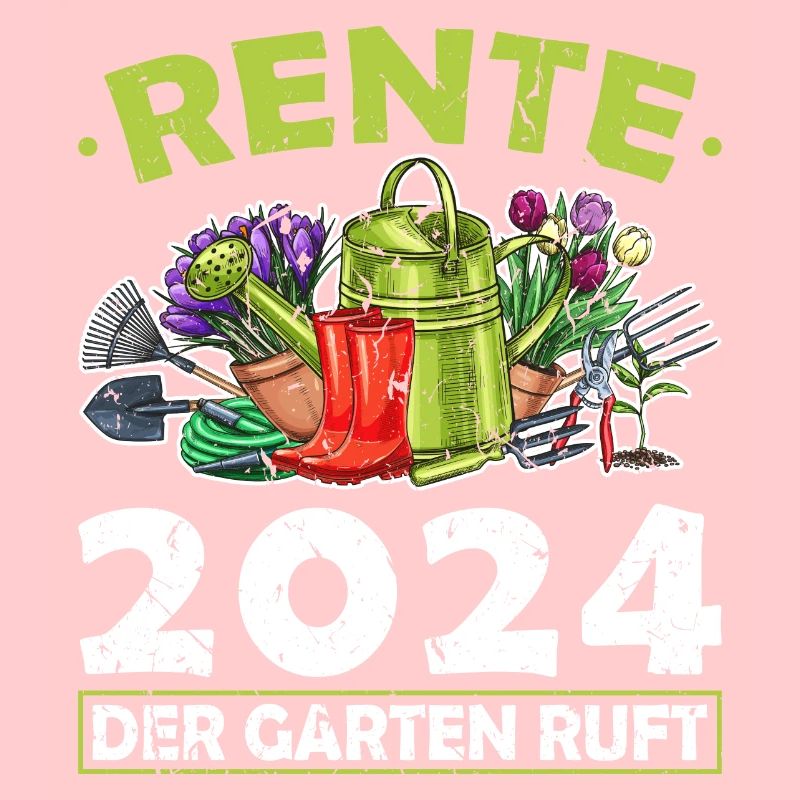 Rente 2024 Garten Ruhestand Gärtner Rentner