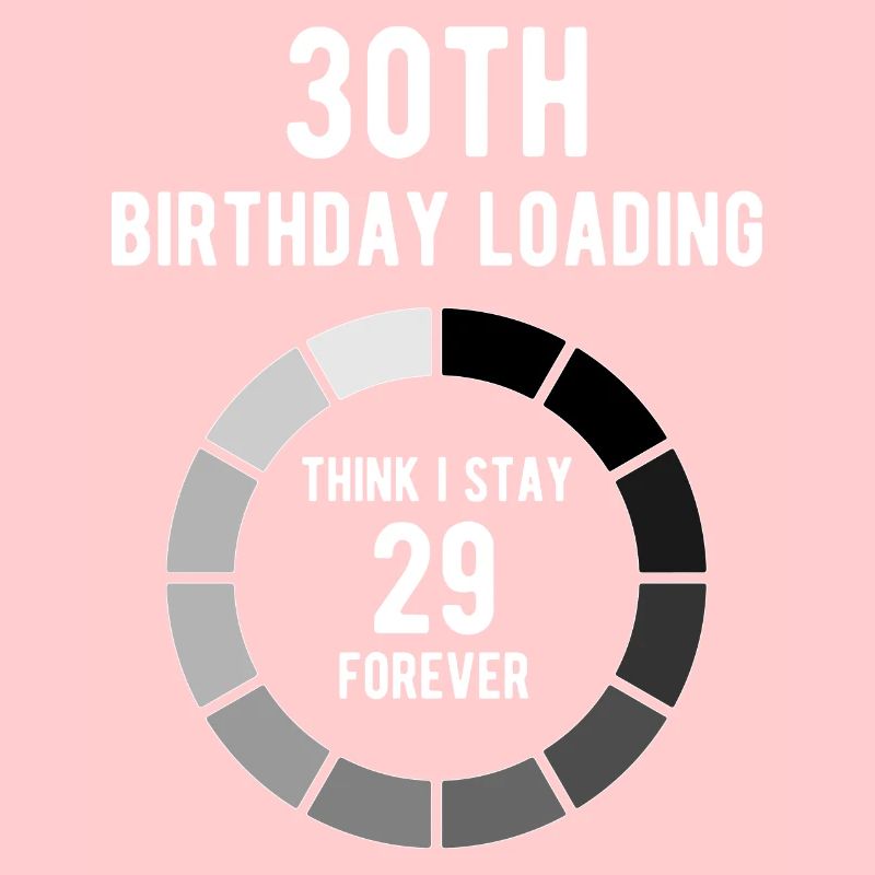 Think I Stay 29 Forever Loading 30th Birthday Gift