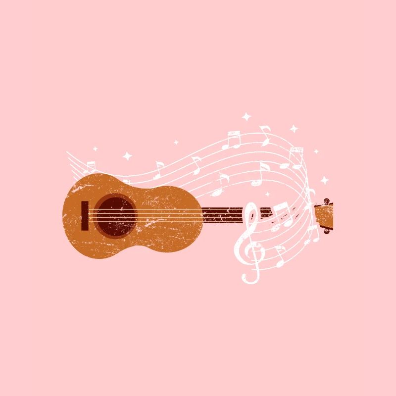Ukulele Spieler Geschenk