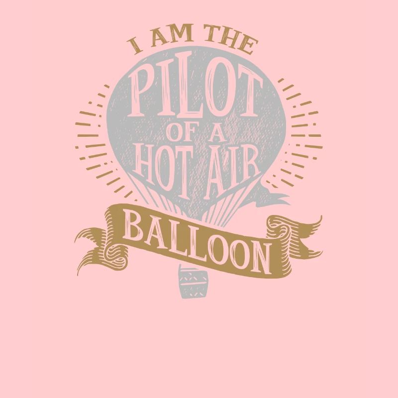 Ich bin der Pilot eines Heißluftballons