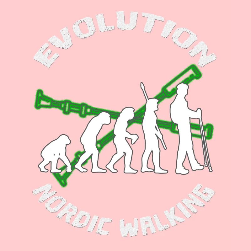 Darwin Evolution des Nordic Walking