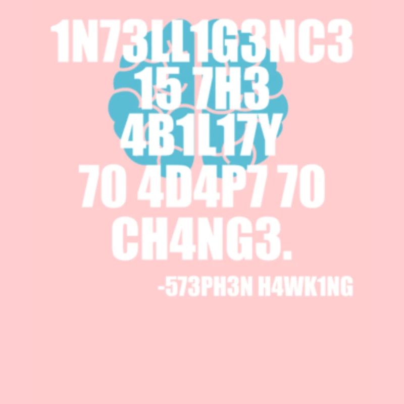 Intelligence Stephen Hawking Citation Motivation