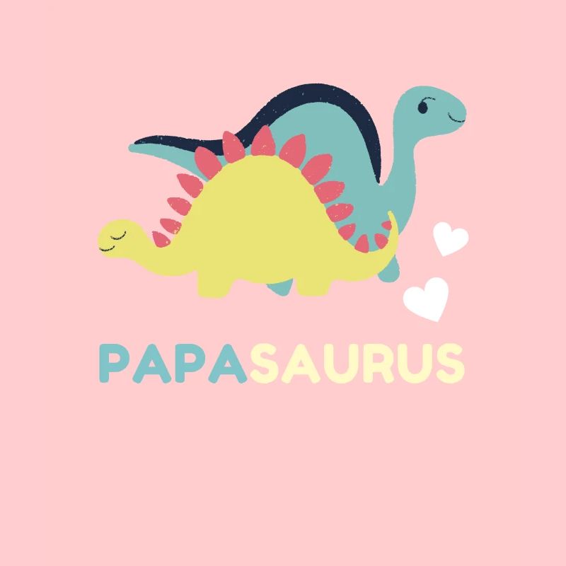 Papasaurus coole Geschenkidee für werdende Väter