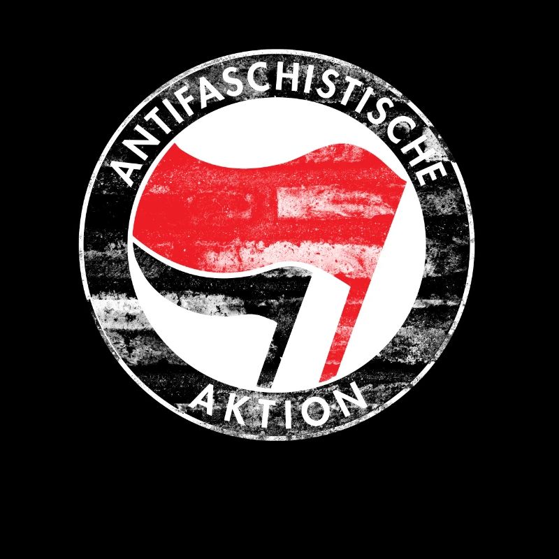 Antifa Logo, Gegen Rechts, Demo, Protest, Punk