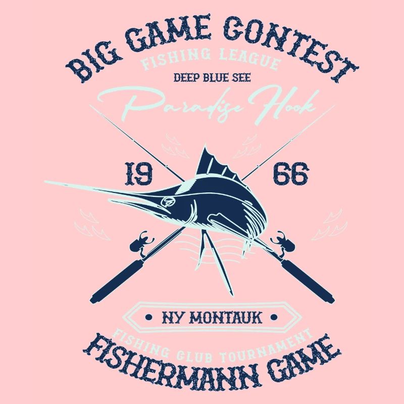 Big Game Contest Paradise Hook Mojo Design Tee