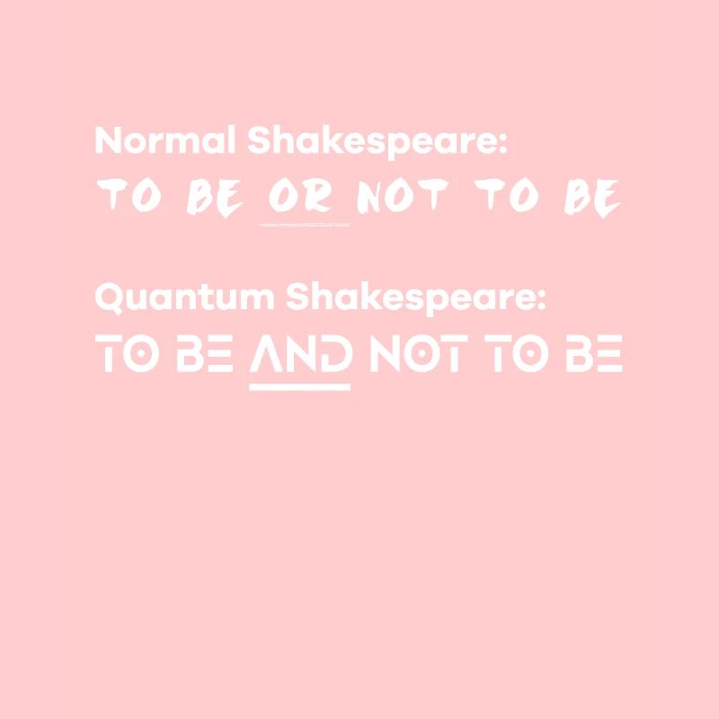 Physique quantique drôle Informatique quantique