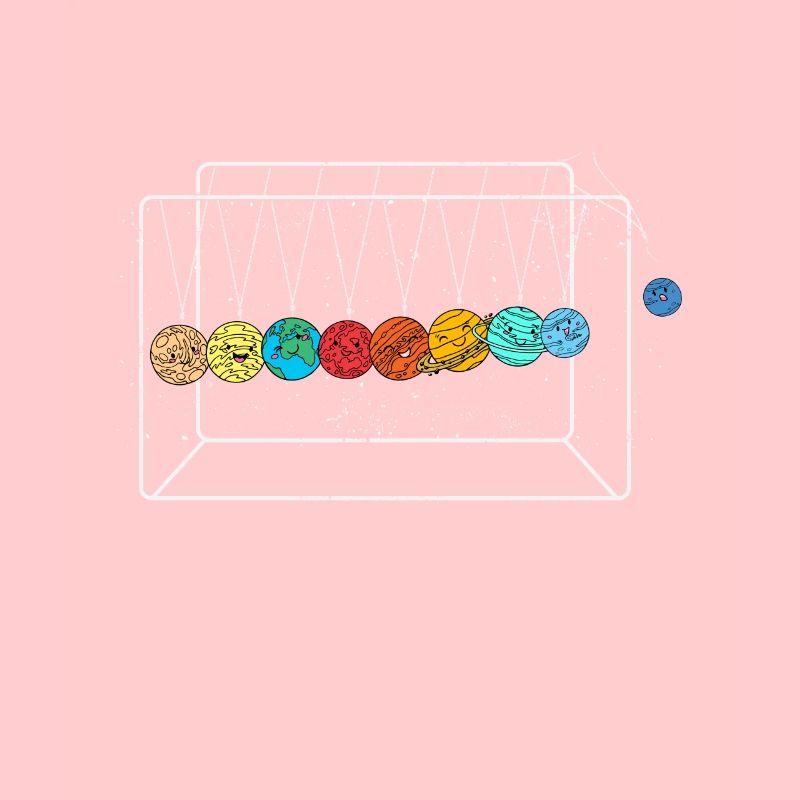 Farewell Pluto planet gift