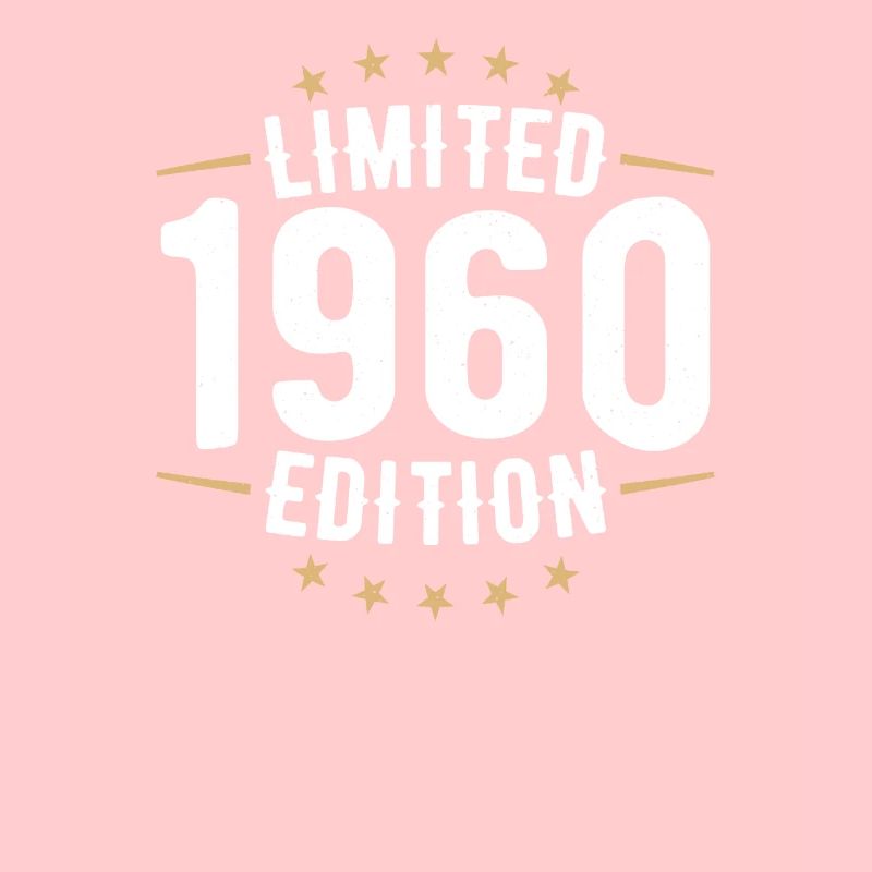 Édition limitée de 1960 - née en 1960 - 60e