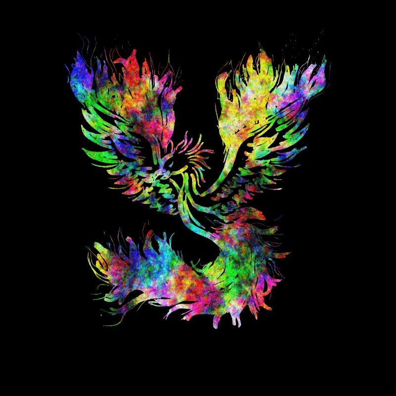 Psychedelischer Phönix