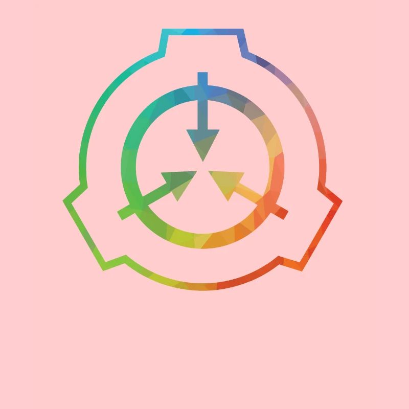 Rainbow logo secure contain protect scp foundation