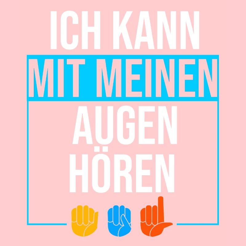 Taubstumm Gebärdensprache ASL Zeichensprache