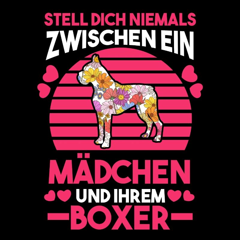 Hundebesitzerin Deutscher Boxer