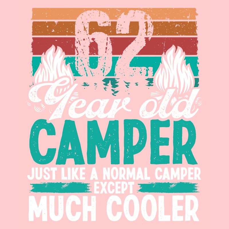 Camping-car de 62 ans Scouting Camping 62 Anniversaire