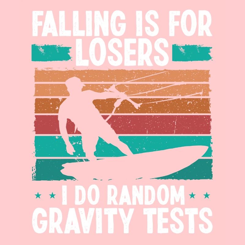 Kiteboarder Random Gravity Tests Funny Kitesurf