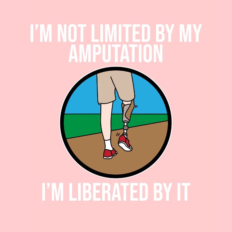 Amputee not restricted by amputation