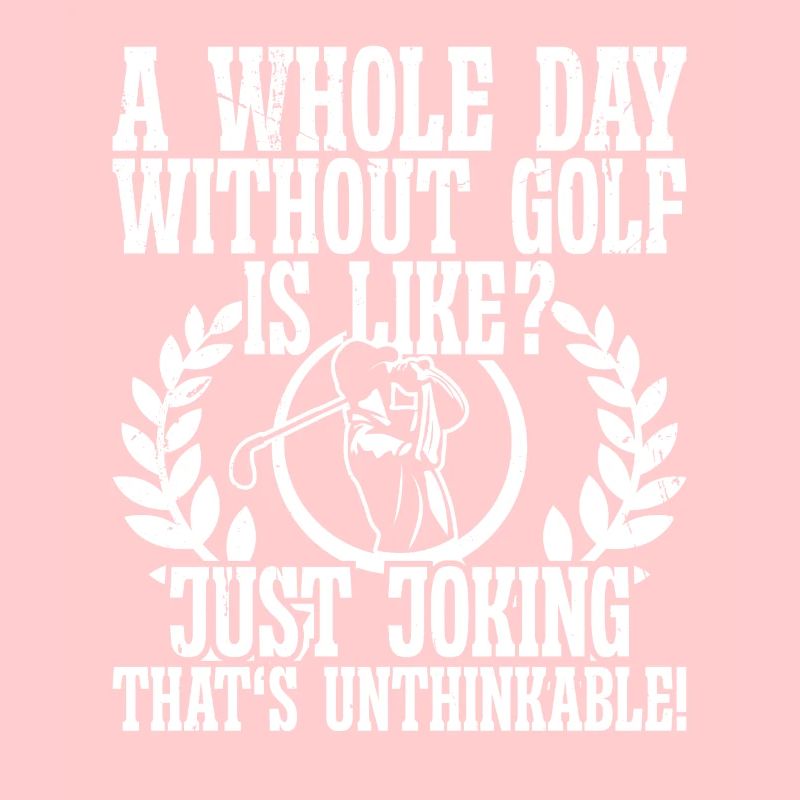 Une journée entière sans golf, c’est comme