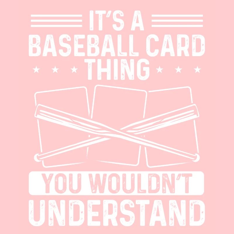 Conception de carte de baseball amusante