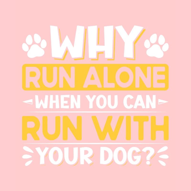 Chien de course Canicross Design