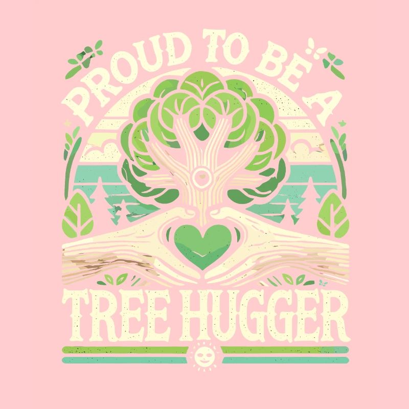 Stolz, ein Baumumarmer zu sein