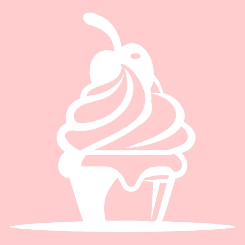 Graphique de crème glacée
