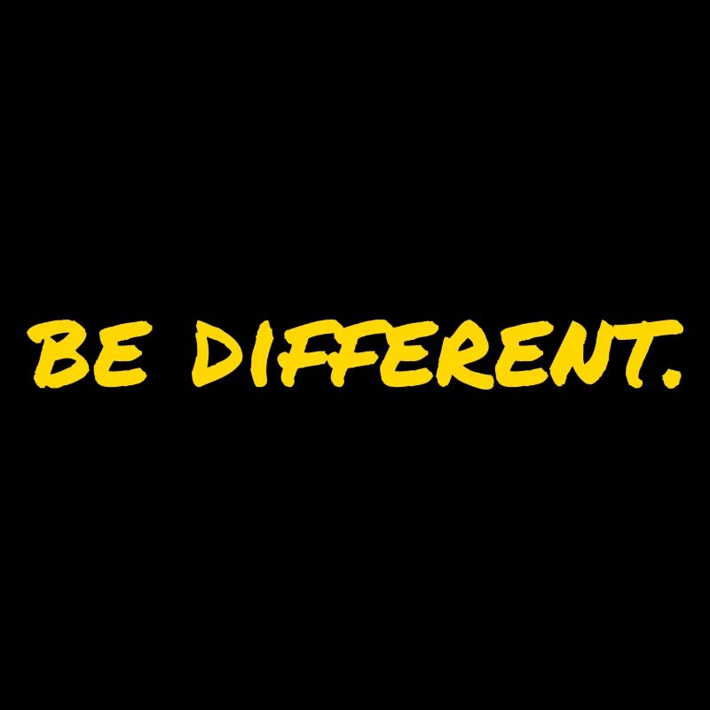 be different